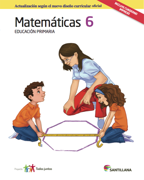 Imagen de PACK MATEMATICAS 6 SERIE T JUNTOS 2017