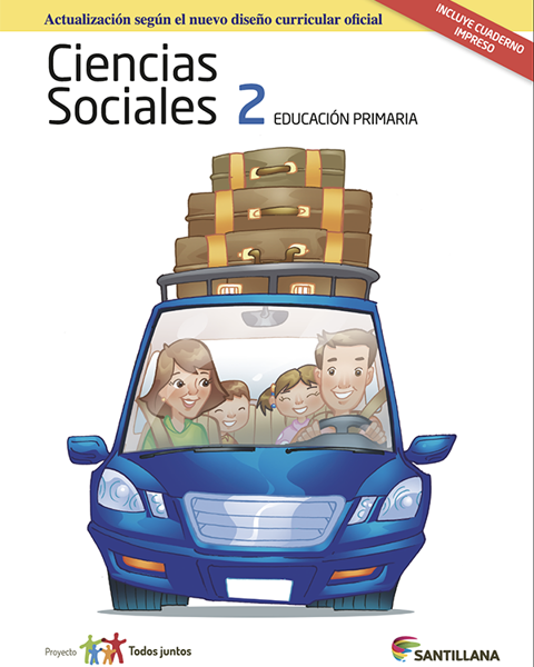 Imagen de PACK CIENCIAS SOCIALES 2 SERIE T JUNTOS 2017