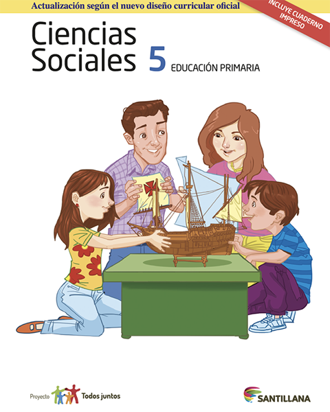 Imagen de PACK CIENCIAS SOCIALES 5 SERIE T JUNTOS 2017