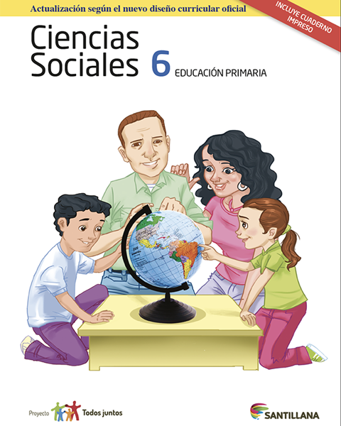 Imagen de PACK CIENCIAS SOCIALES 6 SERIE T JUNTOS 2017