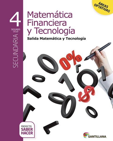 Imagen de MATEMATICA FINANCIERA Y TECNOLOGIA 4 SABER HACER