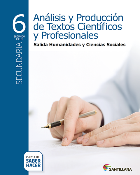 Imagen de ANALISIS Y PROD DE TEXTO C SOCIALES 6 SABER HACER