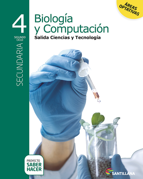 Imagen de BIOLOGIA Y COMPUTACION 4 SECUNDARIA SABER HACER