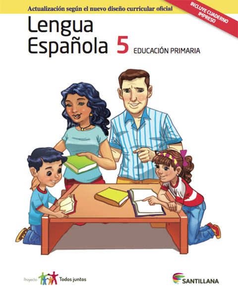 Imagen de PACK LENGUA ESPAÑOLA 5 SERIE T JUNTOS 2017