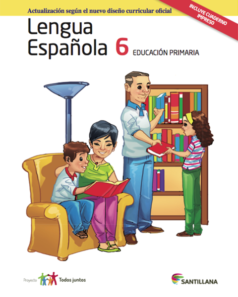 Imagen de PACK LENGUA ESPAÑOLA 6 SERIE T JUNTOS 2017