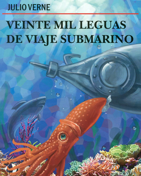 Imagen de VEINTE MIL LEGUAS DE VIAJE SUBMARINO - LOQUELEO