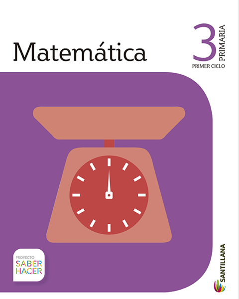 Imagen de PACK MATEMATICA 3 PRIMARIA SERIE SABER HACER