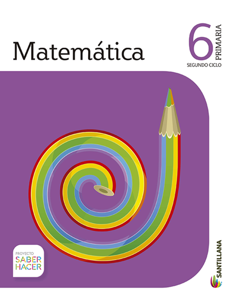 Imagen de PACK MATEMATICA 6 PRIMARIA SERIE SABER HACER