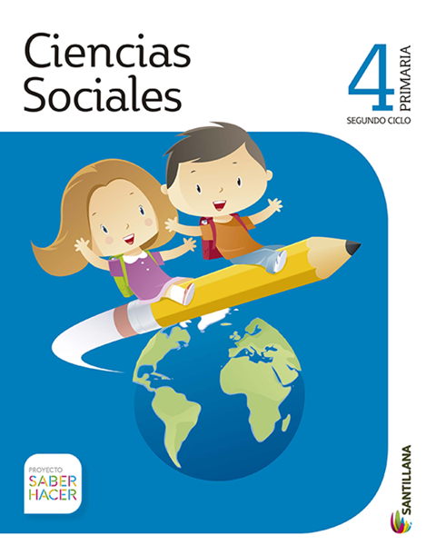 Imagen de PACK CIENCIAS SOCIALES 4 PRIMARIA SERIE SABER HACER