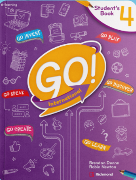 Imagen de GO! International Student's Book 4